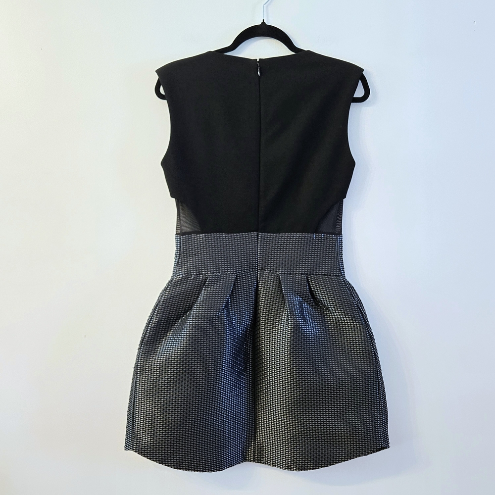 Maje Rydaf Metallic Mini Dress - Picture 5 of 11